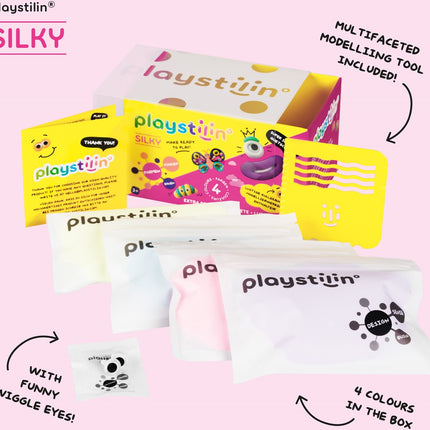 Playstilin Silky – Extra Zijdezachte Klei