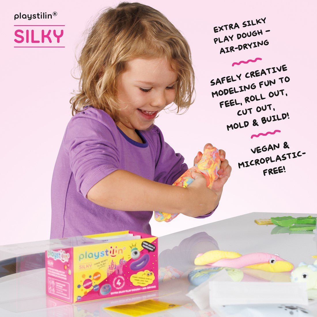 Playstilin Silky – Extra Zijdezachte Klei