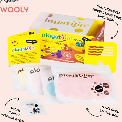 Playstilin Wooly – Fluffy Klei