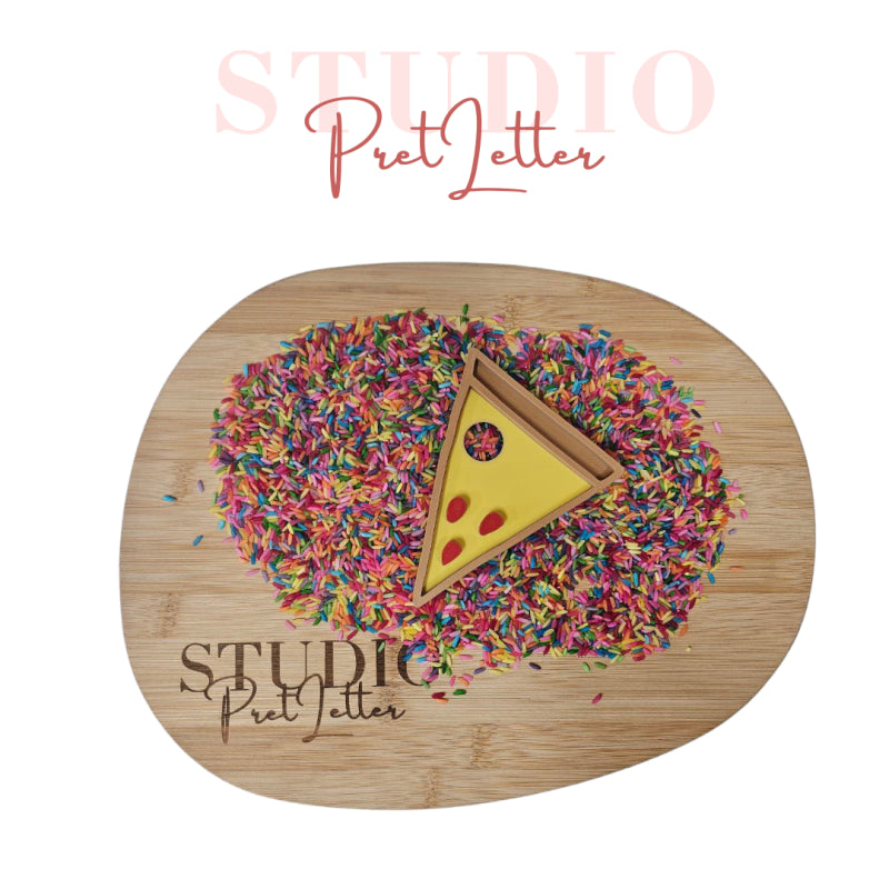 Vulvorm PLA KLEUR pizza hongerige rups