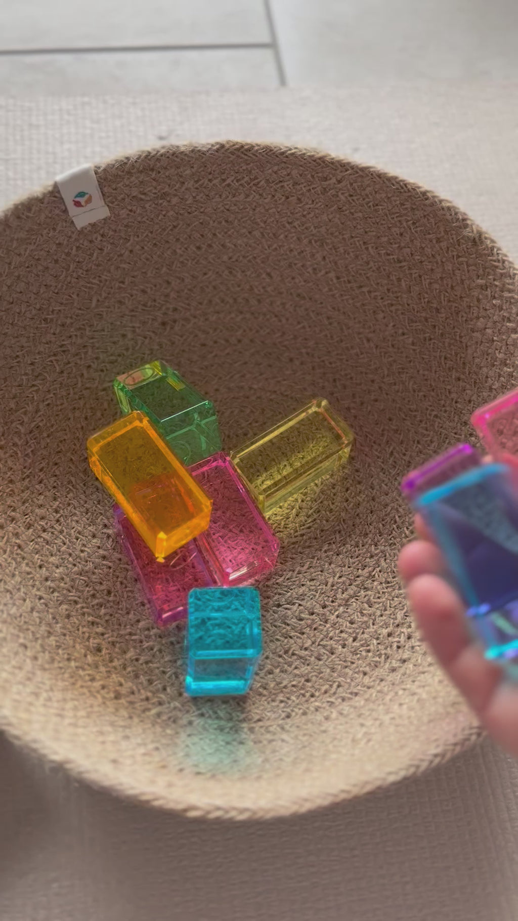 Luminous Blocks Pastel 12 Pieces