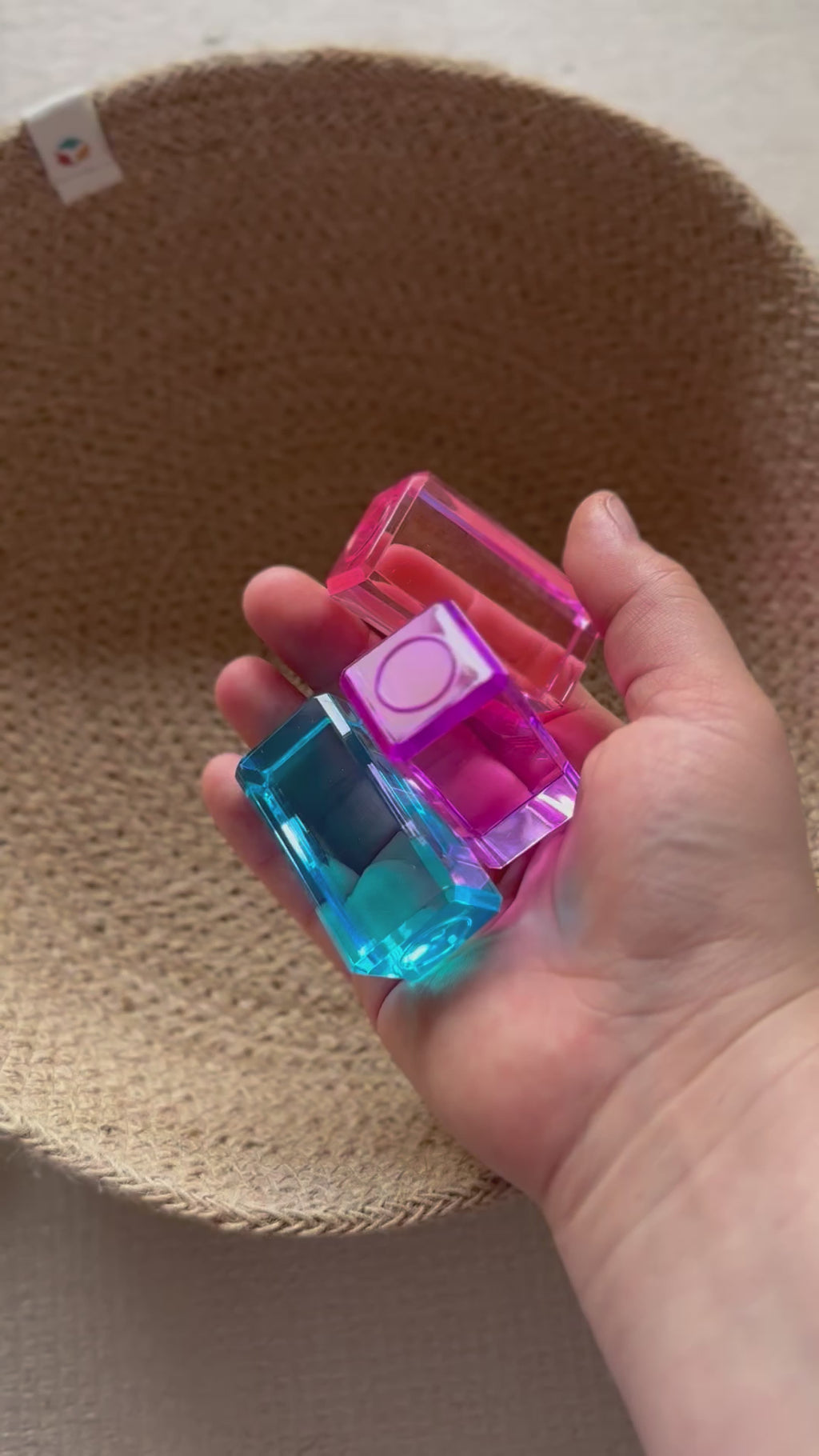 Luminous Blocks Pastel 12 Pieces