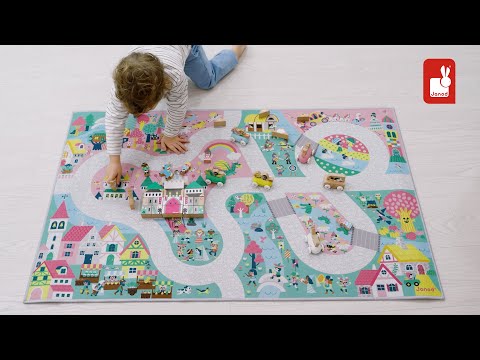 Cross Roads Playmat with circuit Enchanted Kingdom