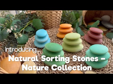 Natural Sorting Stones – Nature Collection