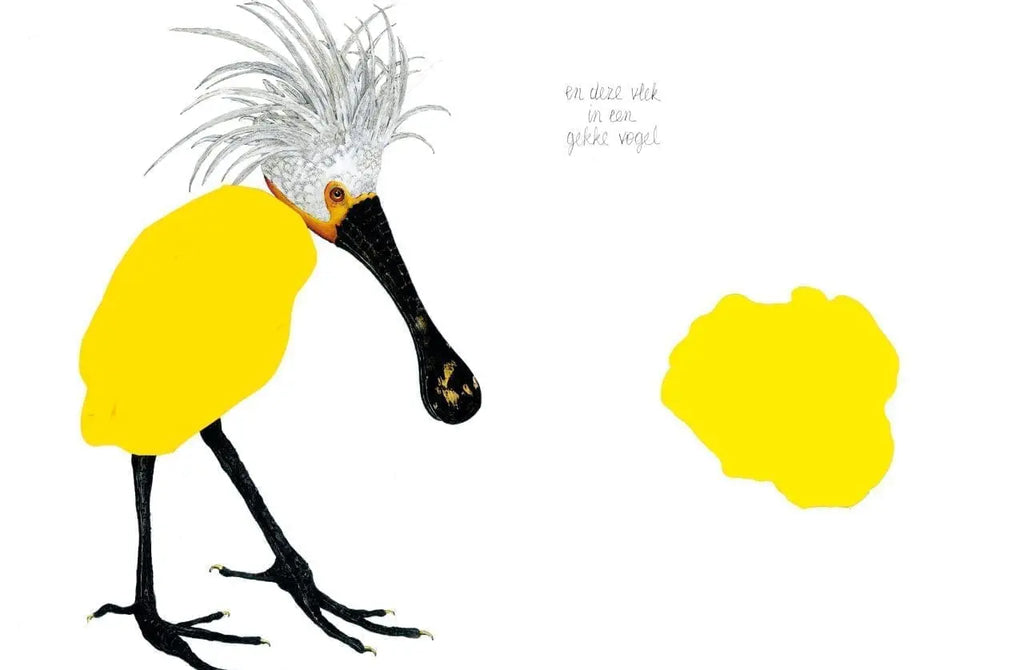 Vogels tekenen, krabbelen en kleuren