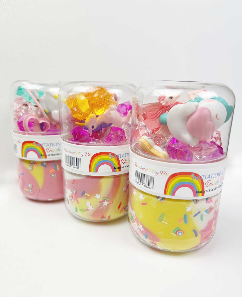 Dutch Dough Play Pot Rainbows
