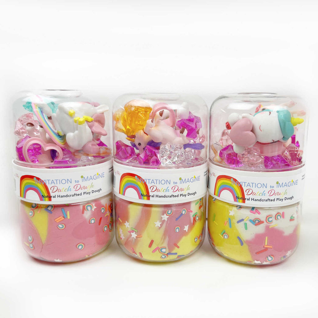 Dutch Dough Play Pot Rainbows
