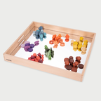 Wooden Mirror Tray