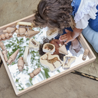 Wooden Mirror Tray