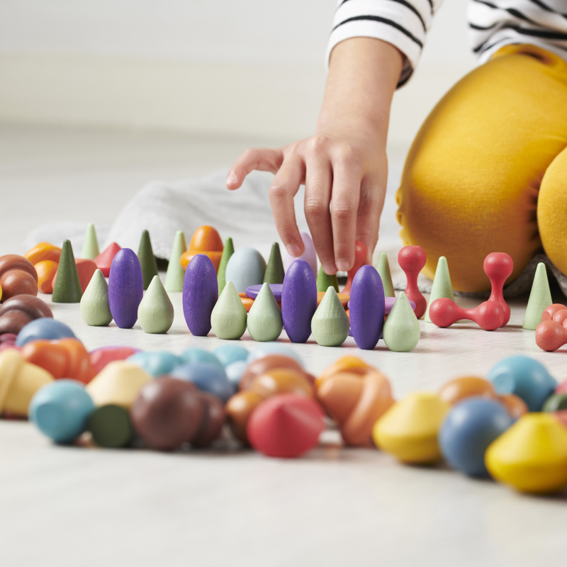 Houten schatten proeverset - 168 stuks
