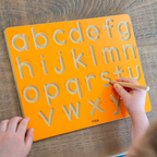 Lower Case Letters Tracing Board