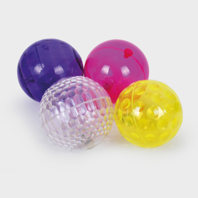 tickit®  Sensorische Knipperballen (Getextureerd) – Set van 4