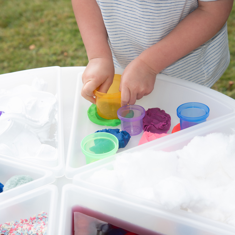 Translucent Colour Stacking Cups - Pk9