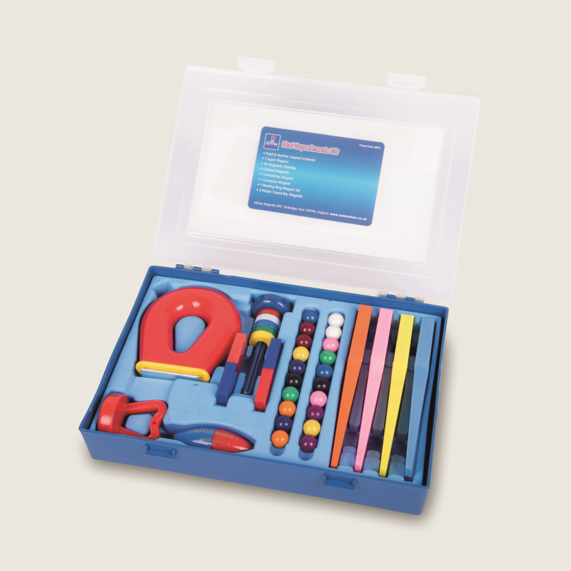 Eerste experimenten - Magnetische set