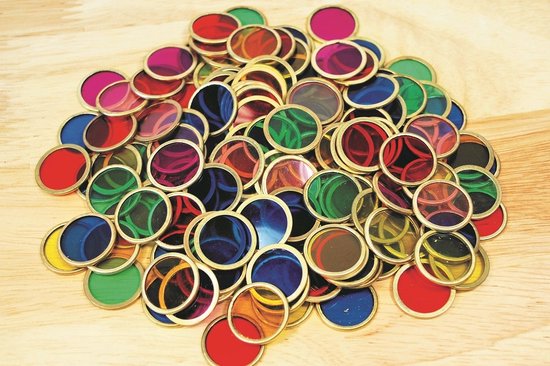 100 magnetische chips