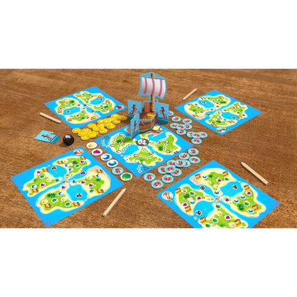 HABA Doodshoofdeiland  Herover de schatten