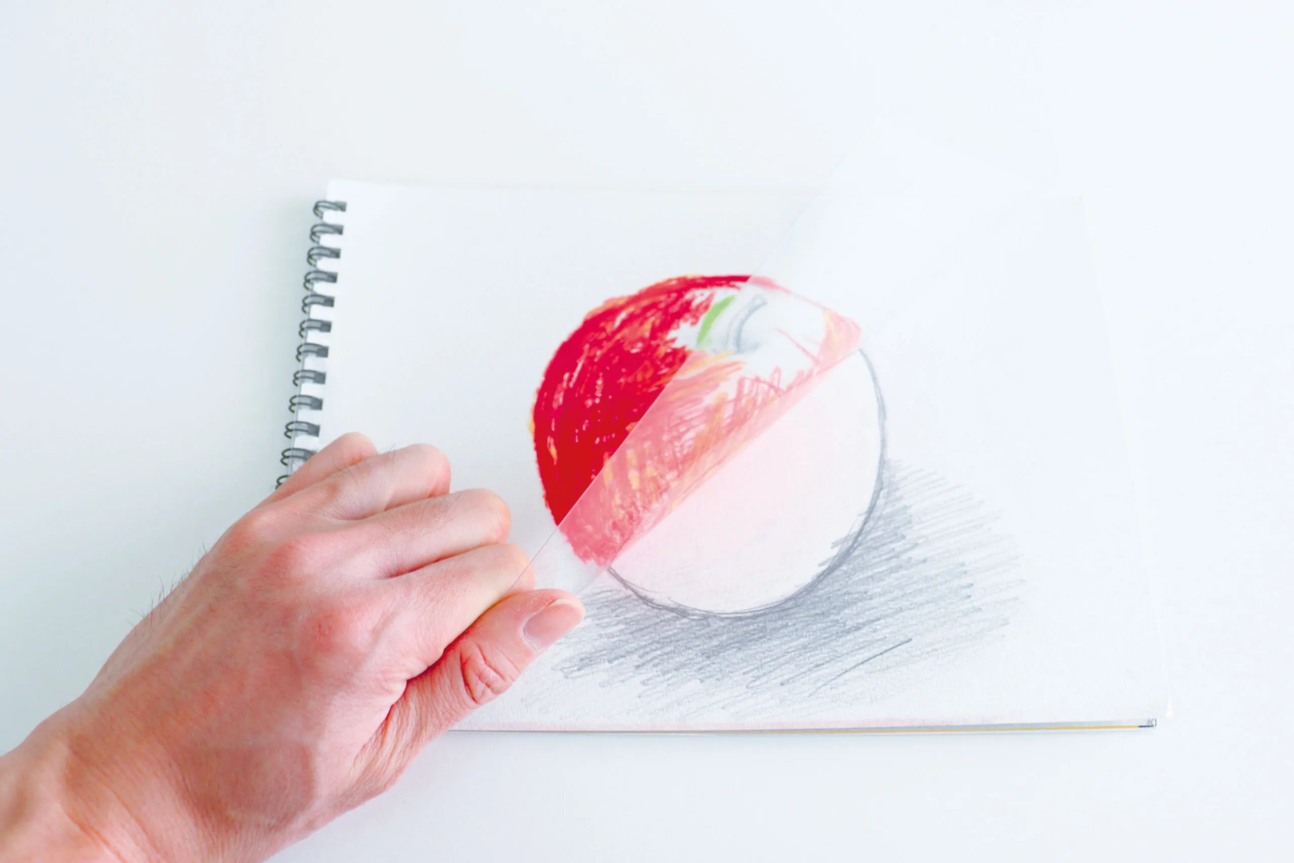 Kitpas door Art schetsboek