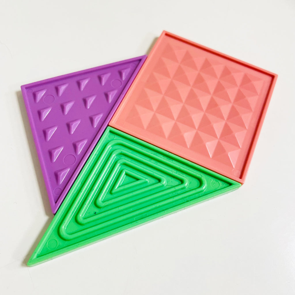 Green-n-Learn sensorische tangram school set