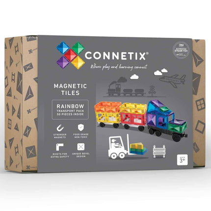 Connetix Rainbow Transport set