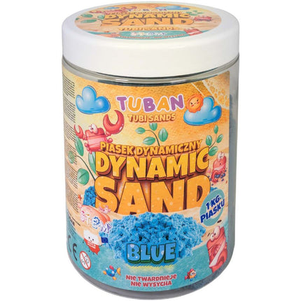 Tuban dynamisch zand 1kg blauw