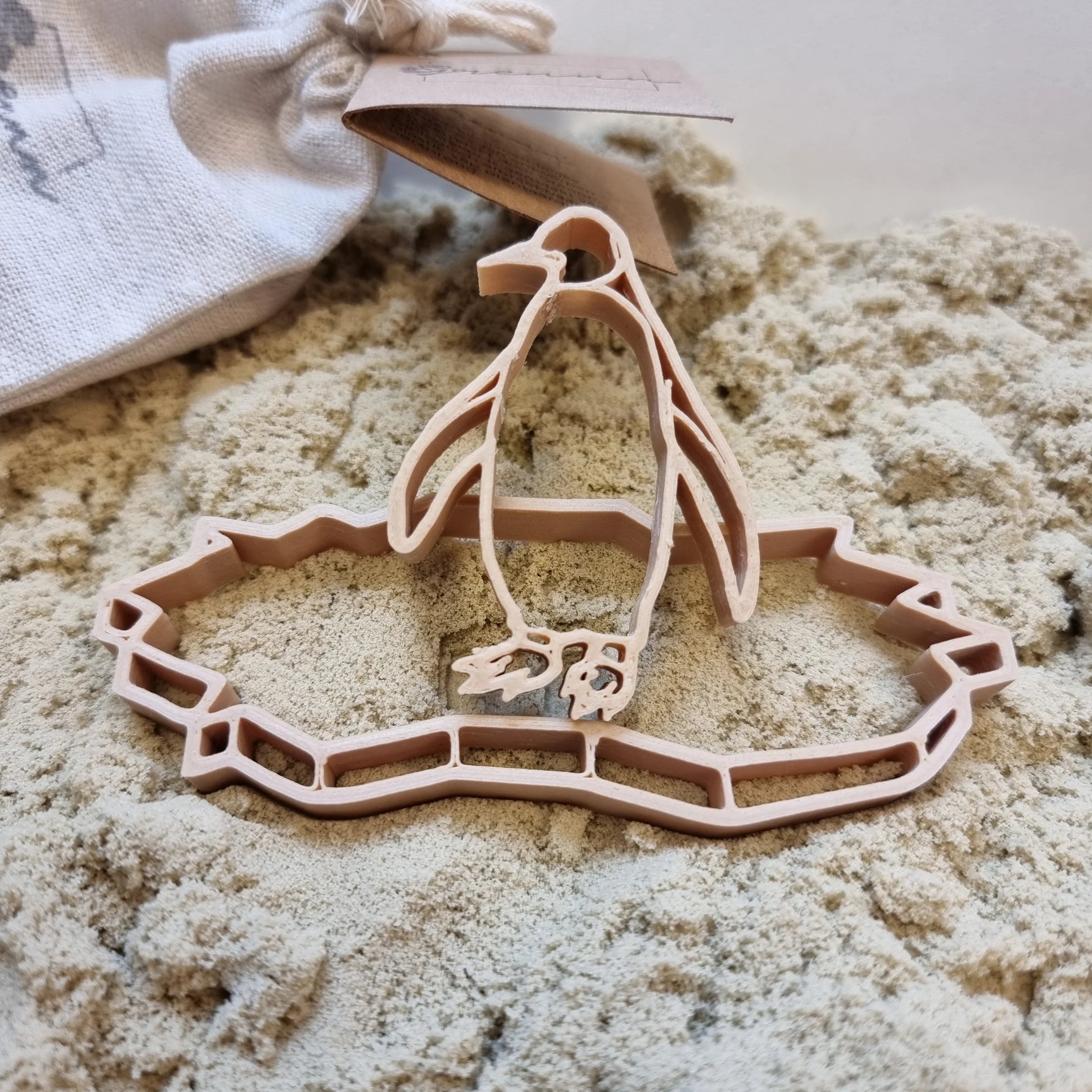 Grennn uitstekers pinguin en ijsschots