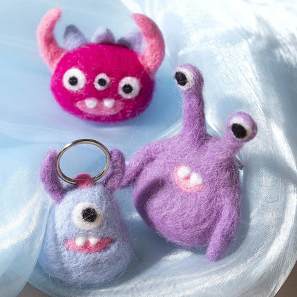 Creativ Company mini knutselset naaldvilten monsters