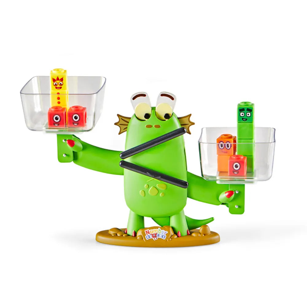 Learning Resources Blockzee Blockzilla weegschaal activiteitenset
