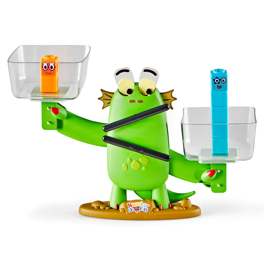 Learning Resources Blockzee Blockzilla weegschaal activiteitenset