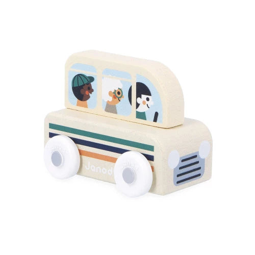 Janod  Wooden Bus Mountain Valley - Cross Roads