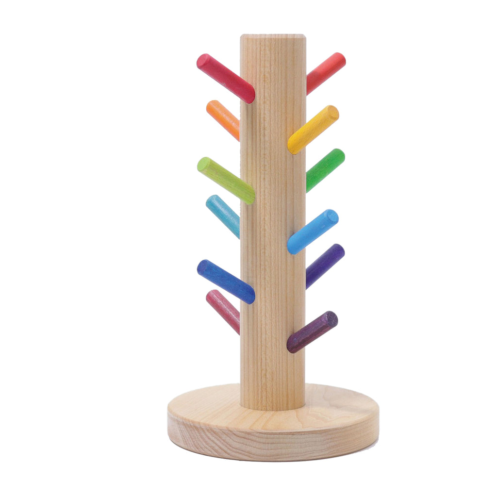Grimm`s sorteerboom in regenboogkleuren