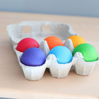 10239 Grimm`s 6 houten ballen in regenboogkleuren