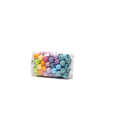 Grimm`s 120 kleine houten kralen in pastelkleuren
