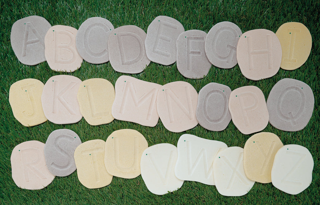 letterstenen hoofdletters