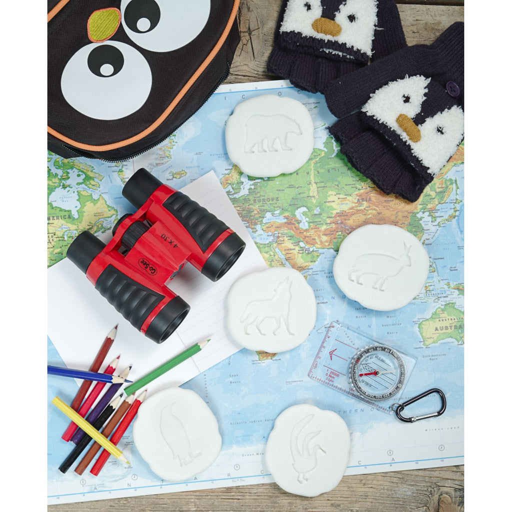 Yellow Door ontdekstenen pootafdrukken pooldieren