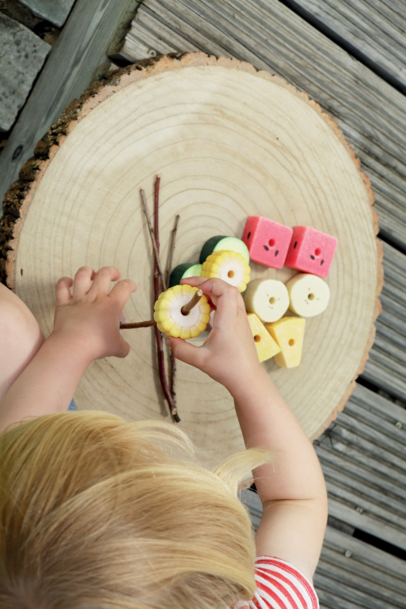 Yellow Door sensorische stenen grill spiesjes kebab
