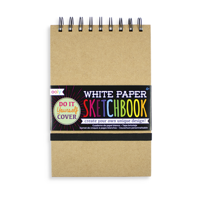 Ooly DIY sketchboek wit papier - small