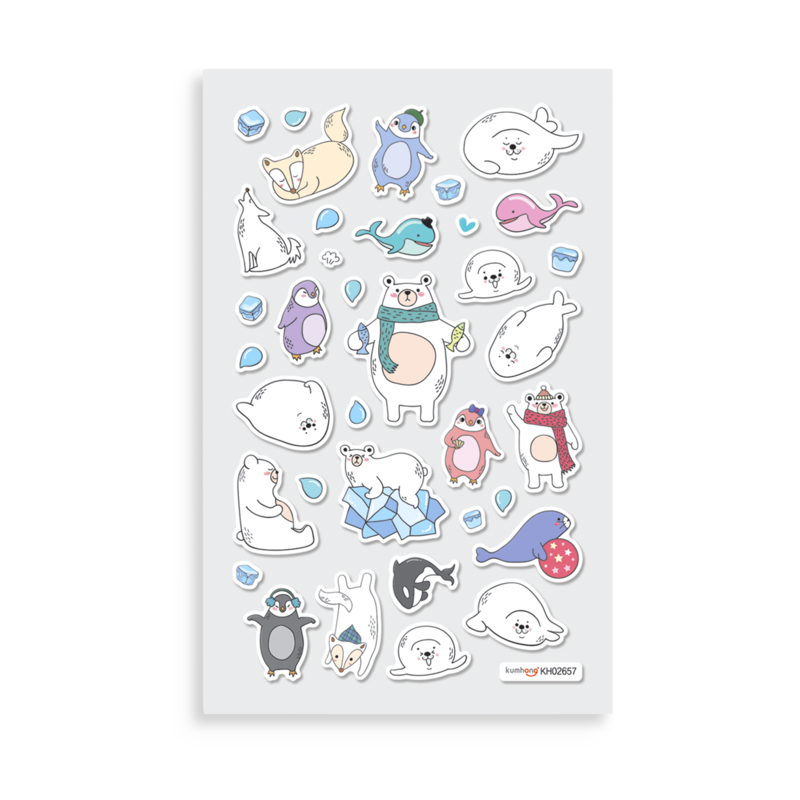 Ooly stickerset Itsy Bitsy pooldieren