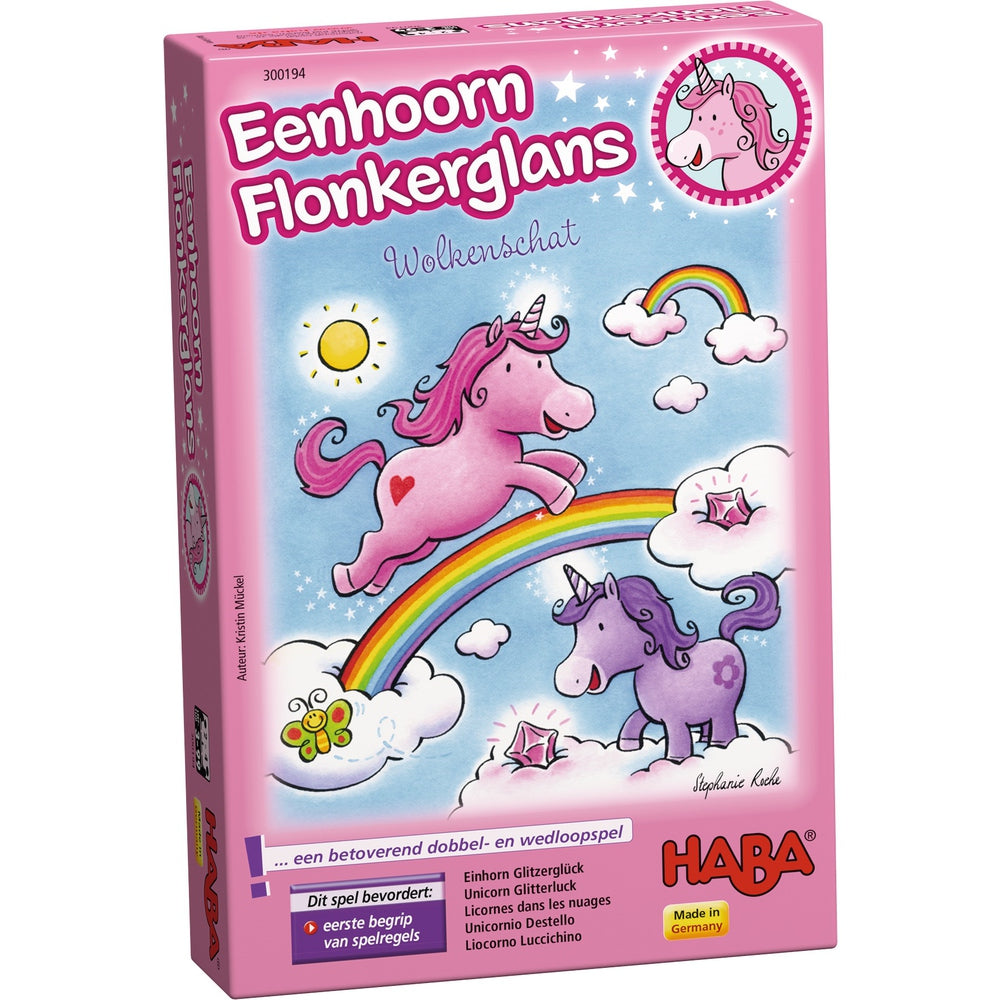 Haba eenhoorn flonkerglans wolkenschat