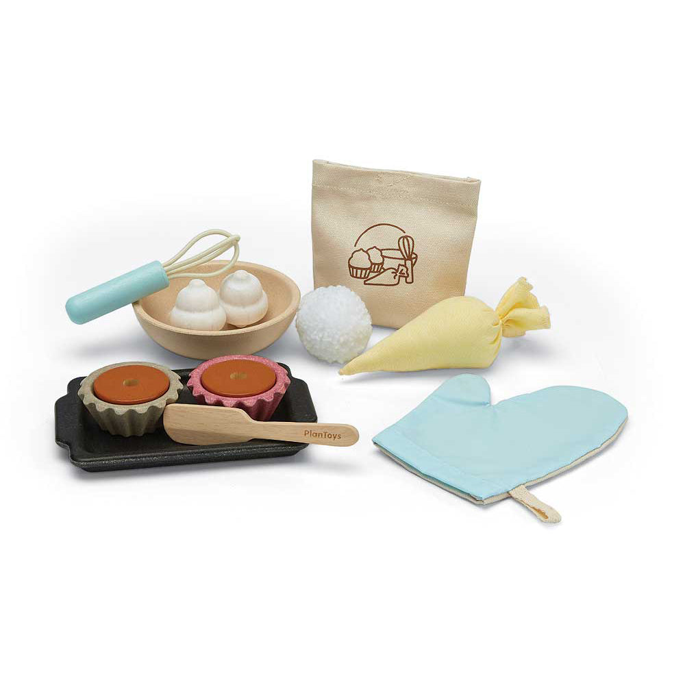 PlanToys cupcake set