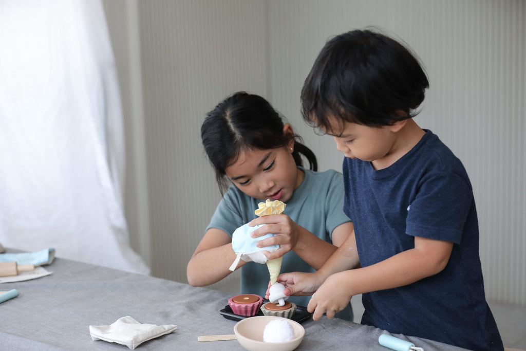 PlanToys cupcake set