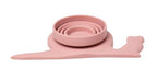 Scrunch regenwater meter oude roze