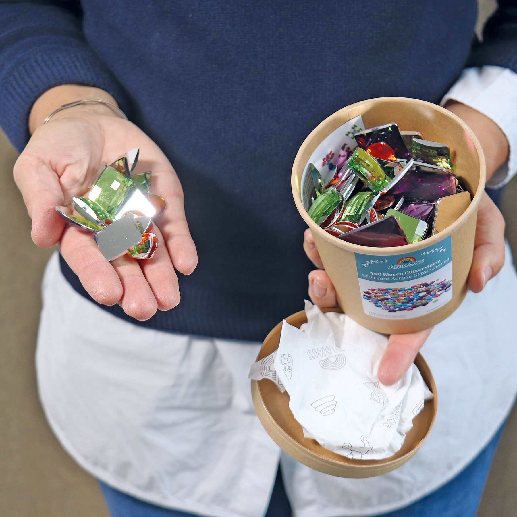 Grimm`s 140 grote acrylstenen