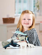 Tender Leaf set met houten pooldieren