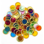 EDX 100 magnetische chips met metalen randen