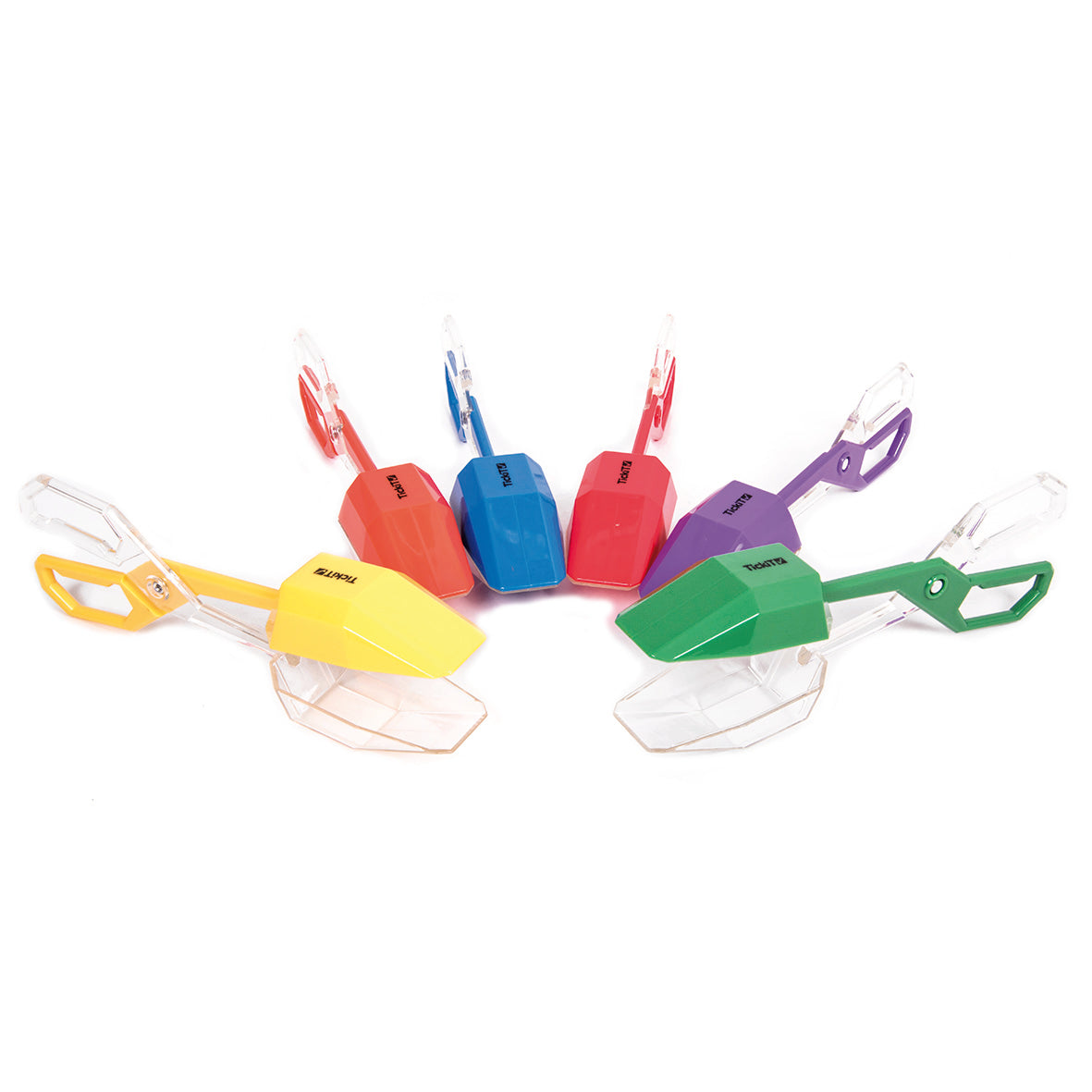 Tickit scheptangen regenboog set van 6