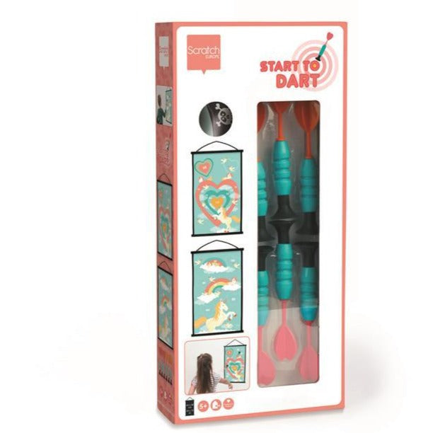 Scratch Start To Dart Eenhoorns