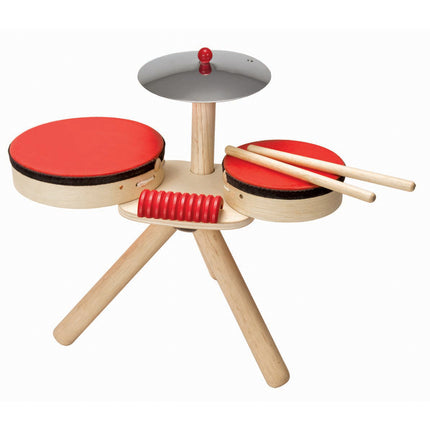 Plantoys houten drumstel drumset