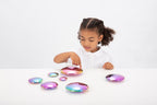 Tickit reflecterende schijven color burst