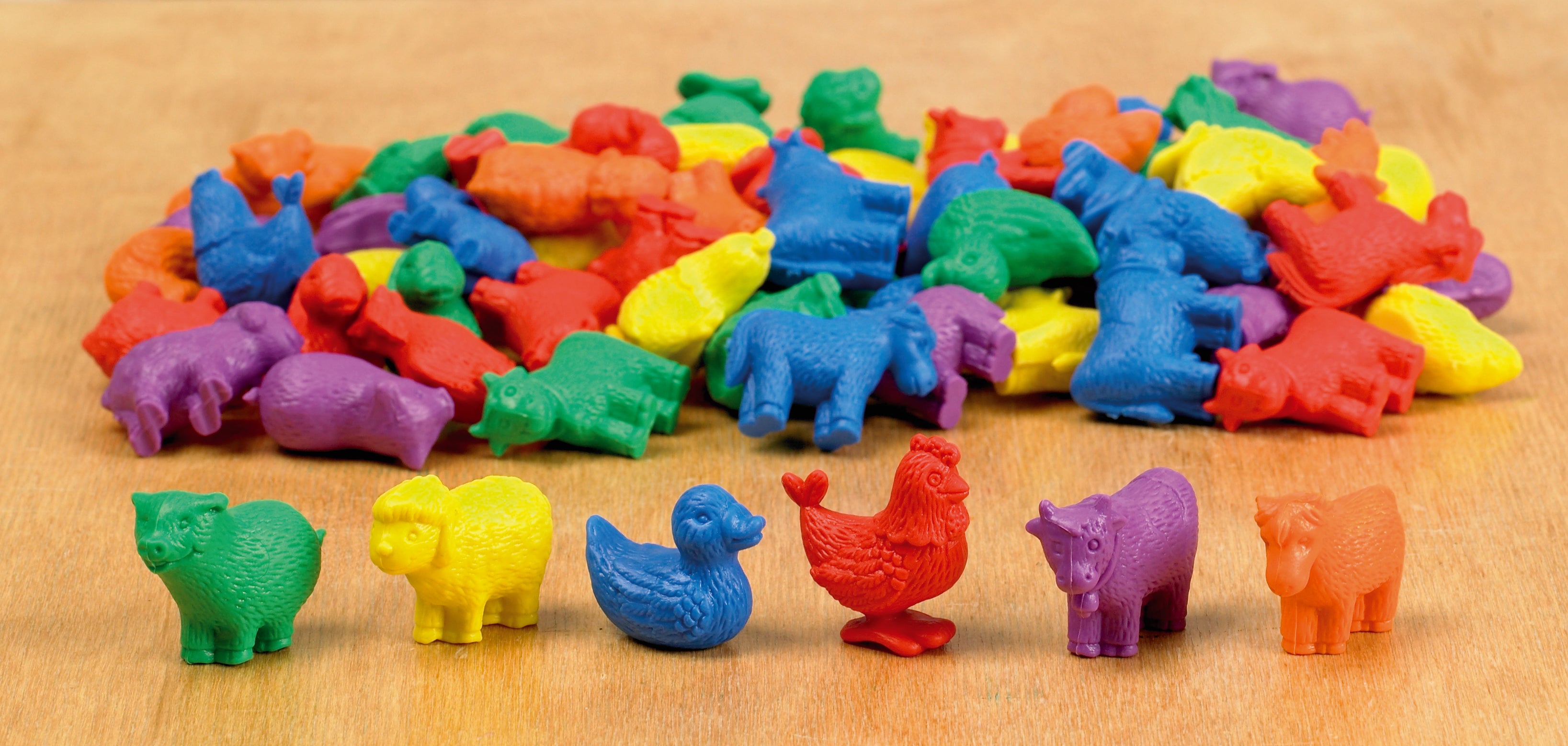 EDX leer sorteren met boerderijdieren