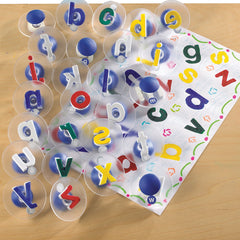 EDX stempels alfabet